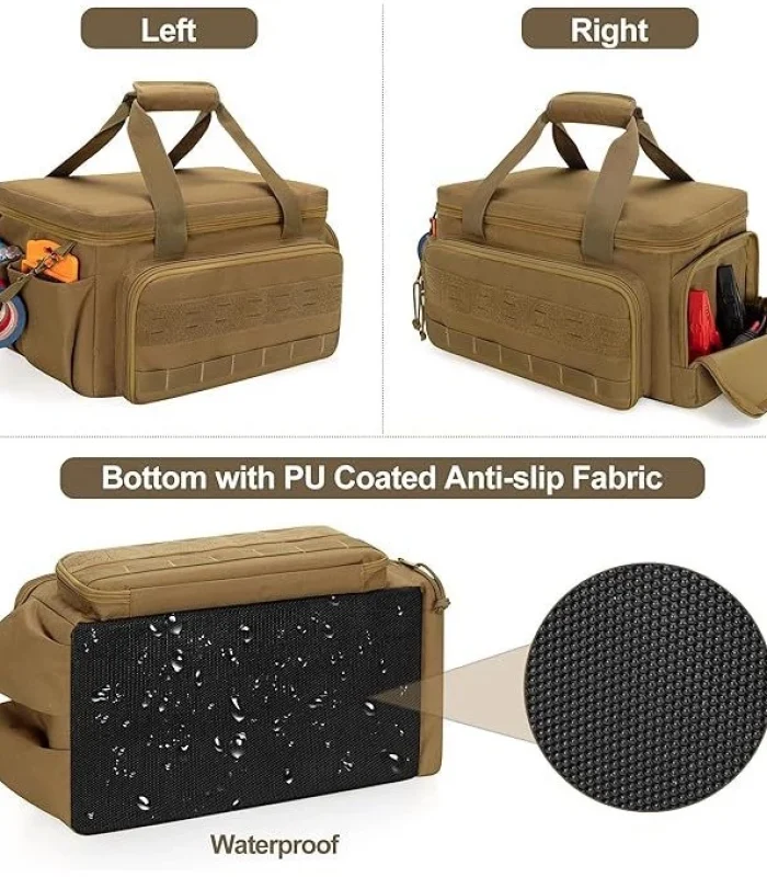 กระเป๋าใส่เครื่องมือทำด้วยมือสำหรับช่างไฟฟ้าแบบมัลติฟังก์ชั่น