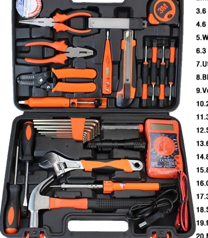 REAIM ชุดเครื่องมือ 9/13/30PCS ชุดไขควงอเนกประสงค์ ทำจากเหล็กเกรดCR-V